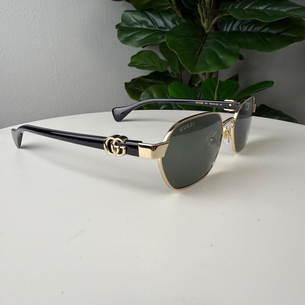 Gucci Eyewear Mini Running oval-frame sunglasses